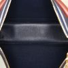 Celine shoulder bag in pigeon blue, red and dark blue tricolor leather - Detail D2 thumbnail