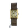 Reloj Cartier Tank Must de plata dorada Circa  1990 - 360 thumbnail