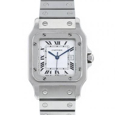 Cartier Santos watch in stainless steel Ref:  2960 Circa  1990