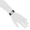 Cartier Tank Solo  medium model watch in stainless steel Ref:  3169 Circa  2010 - Detail D1 thumbnail