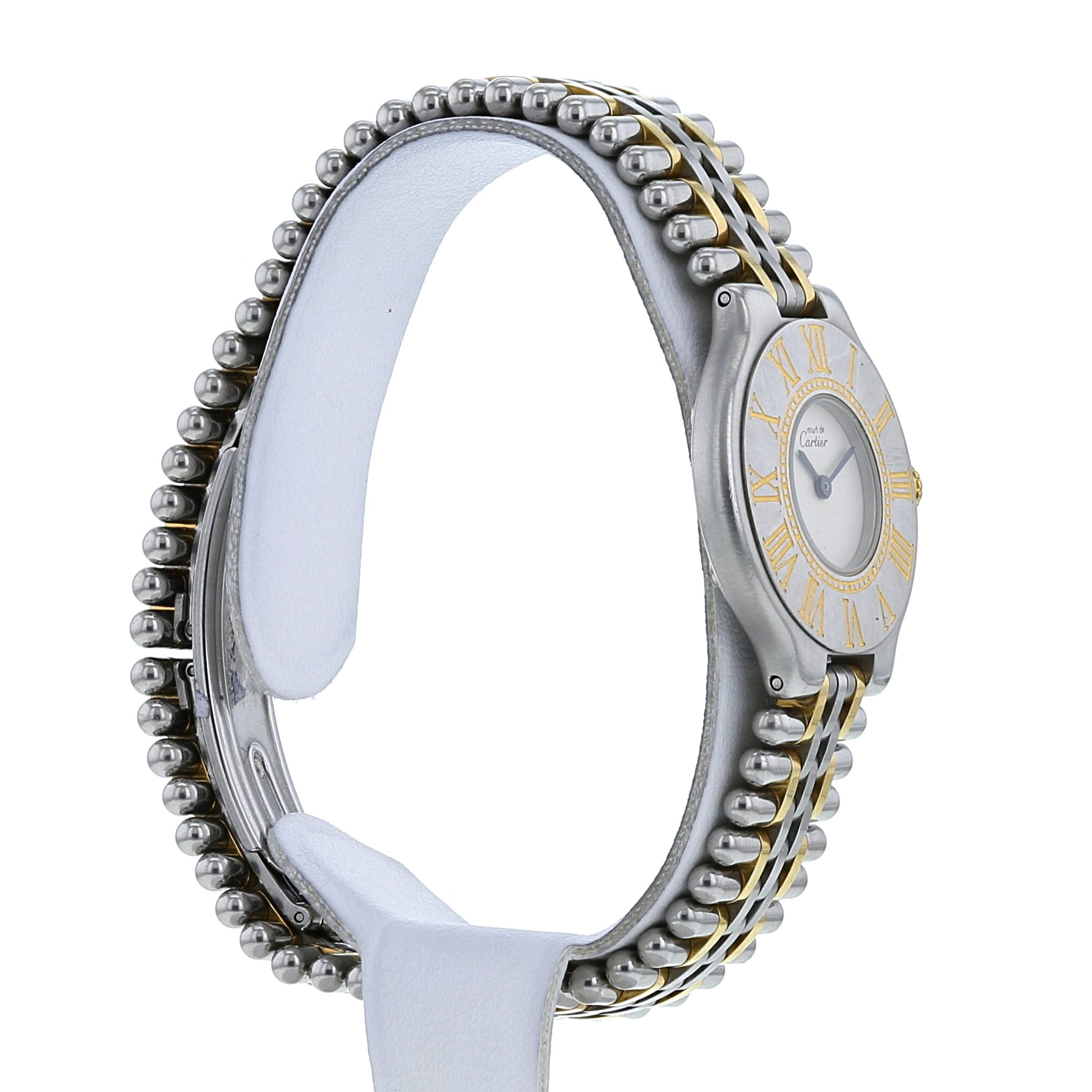 Cartier Must 21 watch in stainless steel Ref:  9010 Circa  1990 - Detail D1