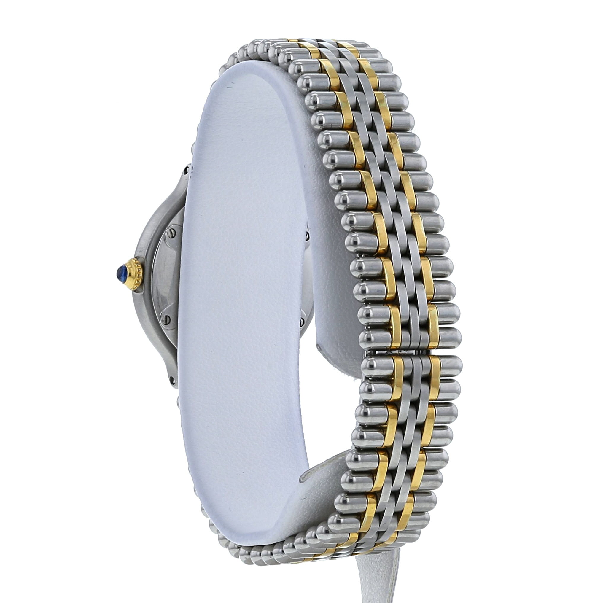 Montre Cartier Must 21 en acier Ref :  9010 Vers  1990 - Detail D2