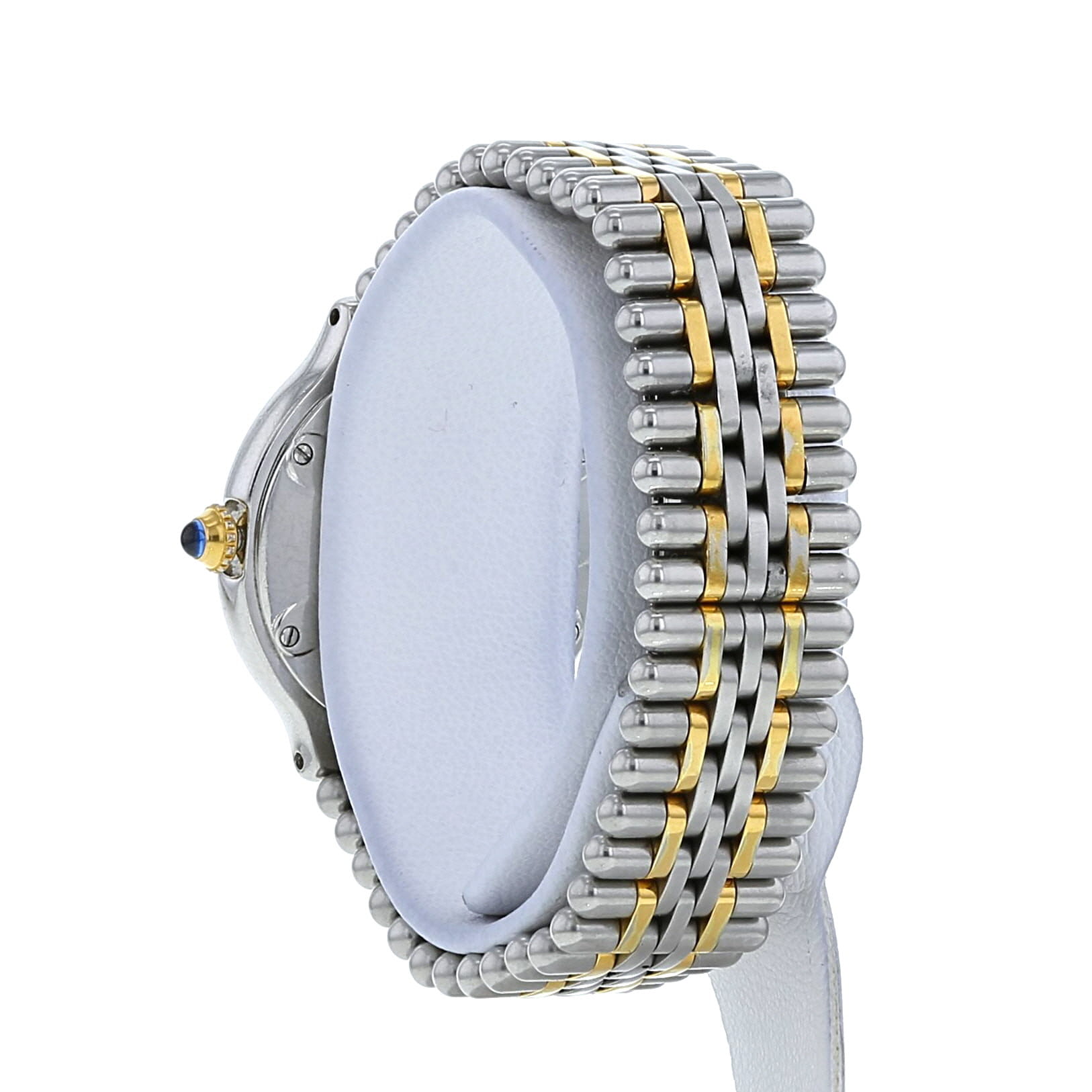 Cartier Must 21 watch in stainless steel Ref:  1340 Circa  1990 - Detail D2