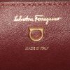 Salvatore Ferragamo backpack in burgundy quilted leather - Detail D4 thumbnail