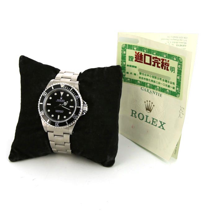 Reloj Rolex Submariner de acero Ref :  14060 Circa  1998 - Detail D2