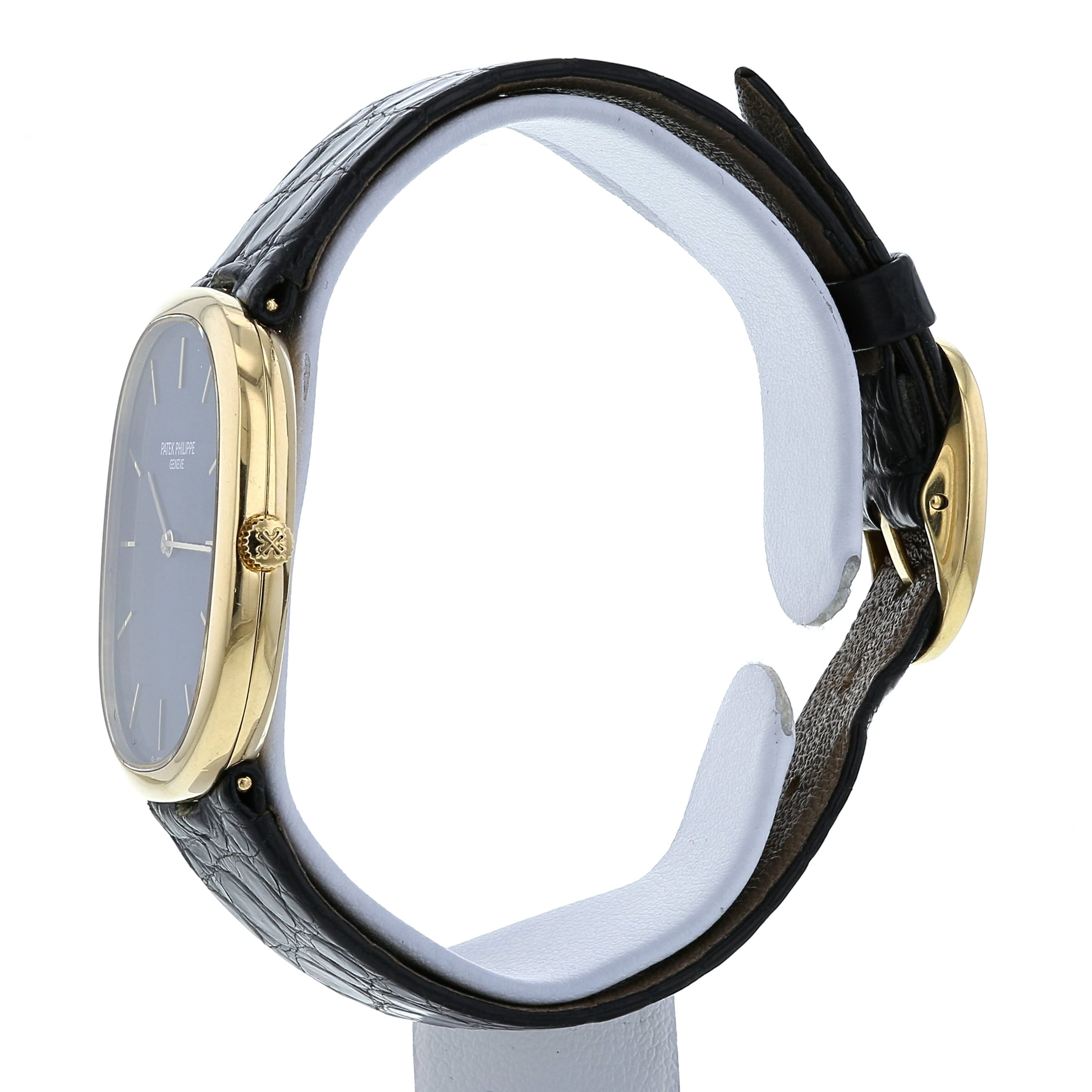 Montre Patek Philippe Ellipse en or jaune Ref :  3838 Vers  2000 - Detail D4