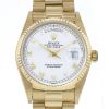 Rolex Day-Date watch in yellow gold Ref:  18038 Ref:  18038 Circa  1980 - 00pp thumbnail