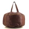 Balenciaga Air Hobo weekend bag in brown leather - 360 thumbnail