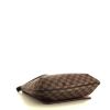 Bolso bandolera Louis Vuitton Musette en lona a cuadros revestida ébano y cuero marrón - Detail D4 thumbnail