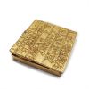 Line Vautrin, rare "Alphabet arménien" compact box, in gilt bronze, signed, around 1946 - Detail D2 thumbnail