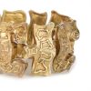 Line Vautrin, rare articulated bracelet, in gilded bronze, around the 1946 - Detail D2 thumbnail