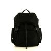 Dior & Alyx backpack in black canvas and black piping - 360 thumbnail