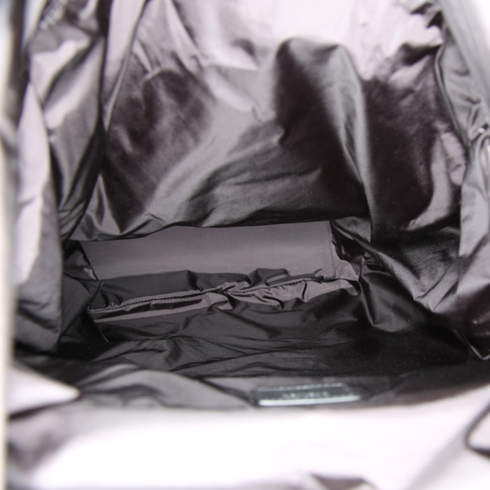 Sac à dos Dior & Alyx en toile noire et jonc noir - Detail D2