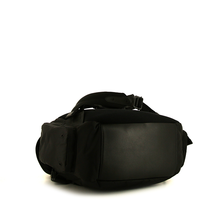 Mochila Dior & Alyx en lona negra y junco negro - Detail D4