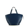 Louis Vuitton Saint Jacques shopping bag in blue epi leather - 360 thumbnail