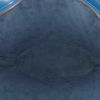 Shopping bag Louis Vuitton Saint Jacques in pelle Epi blu - Detail D2 thumbnail