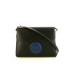 Louis Vuitton Vintage shoulder bag in black epi leather and blue leather - 360 thumbnail