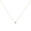 Necklace in yellow gold and diamond  (0,56 carat) - 00pp thumbnail