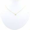 Necklace in yellow gold and diamond (0,50 carat) - 360 thumbnail