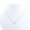 Collier en or rose et diamant (0,50 carat) - 360 thumbnail