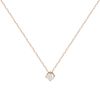Collier en or rose et diamant (0,50 carat) - Detail D2 thumbnail
