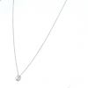 Necklace in white gold and diamond of 0,70 carat (H/SI1) - Detail D1 thumbnail