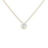 Necklace in yellow gold and diamond (0,70 carat) - 00pp thumbnail