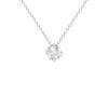 Necklace in white gold and diamond (1 carat) - 00pp thumbnail