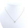 Necklace in white gold and diamond (1 carat) - 360 thumbnail