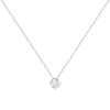 Necklace in white gold and diamond (1 carat) - Detail D2 thumbnail