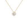 Necklace in yellow gold and diamond (1 carat) - 00pp thumbnail