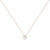 Necklace in pink gold and diamond (1,00 carat) - Detail D2 thumbnail