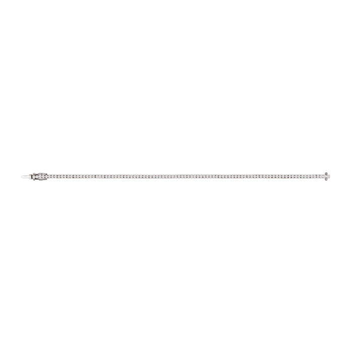 Bracelet ligne en or blanc et diamants (1,06 carat) - Detail D2
