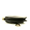Dior Saddle mini handbag in black leather - Detail D5 thumbnail