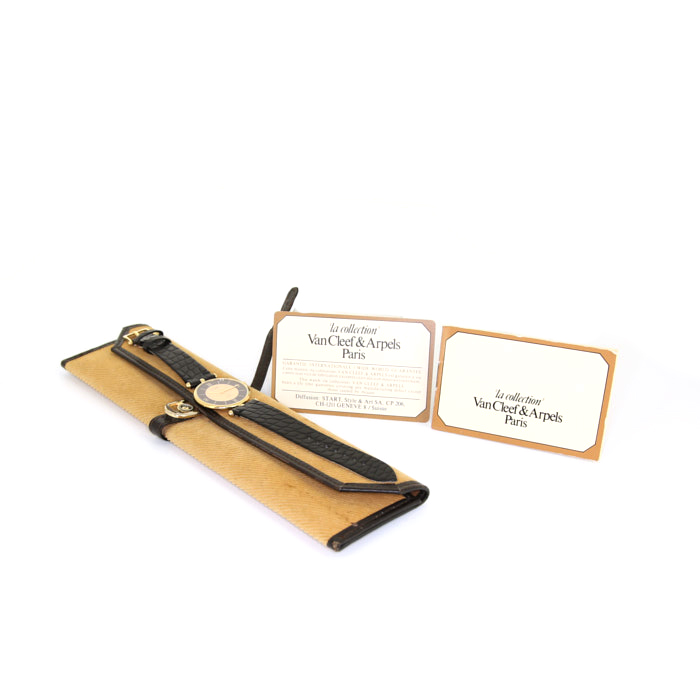 Van Cleef & Arpels La Collection watch in yellow gold Circa  1990 - Detail D2