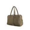 Hermes Victoria handbag in grey togo leather - 00pp thumbnail