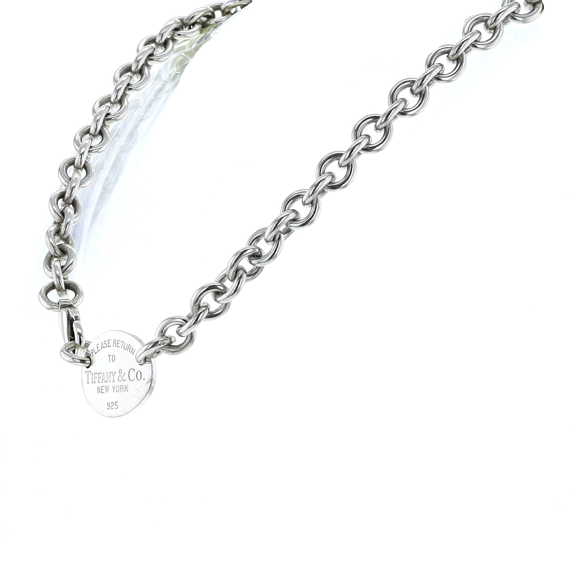 Tiffany 
Co Return To Tiffany necklace in silver - Detail D2