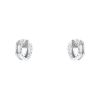 Bulgari B.Zero1 hoop earrings in white gold - 00pp thumbnail