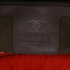 Chanel  Coco Cocoon shopping bag  in red quilted canvas  and red leather - Detail D2 thumbnail