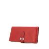 Hermès Béarn wallet in raspberry pink epsom leather - 00pp thumbnail