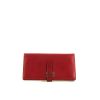 Hermès Béarn wallet in raspberry pink epsom leather - 360 thumbnail
