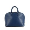Borsa Louis Vuitton Alma in pelle Epi blu - 360 thumbnail