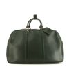 Bolsa de viaje Louis Vuitton Kendall en cuero taiga verde - 360 thumbnail