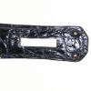 Bolso de mano Hermes Kelly 32 cm en cocodrilo azul marino - Detail D4 thumbnail