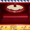 Sac bandoulière Dolce & Gabbana Dolce Box en cuir bleu jaune et rouge - Detail D3 thumbnail