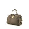 Yves Saint Laurent Chyc handbag in grey leather - 00pp thumbnail