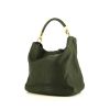 Saint Laurent Roady handbag in green leather - 00pp thumbnail