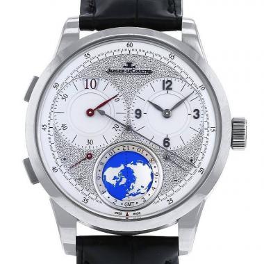 Jaeger-LeCoultre Duomètre Unique Travel Time watch in white gold Ref:  6063540 Circa  2017