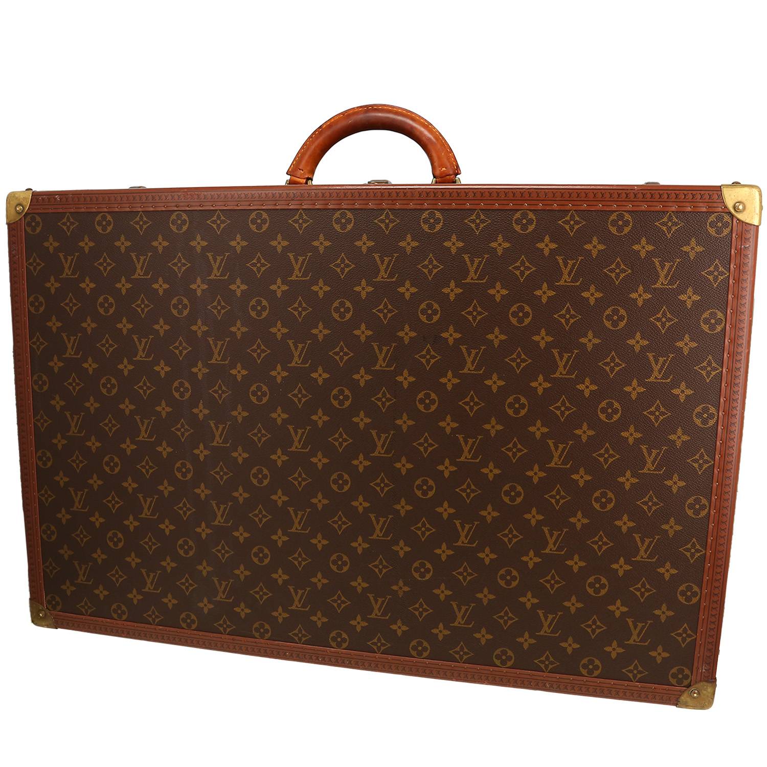 Valise Louis Vuitton Alzer 70 Monogram Marron Occasion Valise Louis Vuitton Alzer 70 Monogram Marron Occasion
