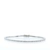 Bracelet ligne en or blanc et diamants (2,01 carats) - 360 thumbnail